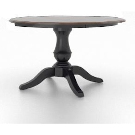 Customizable Round Pedestal Table